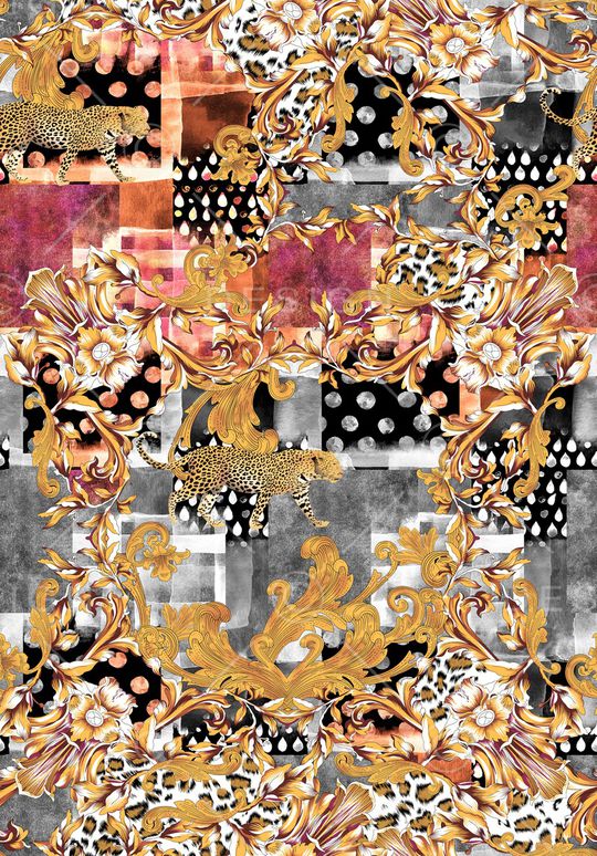 奢华印花华亿平台图片