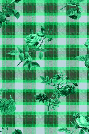 复古印花华亿平台图片