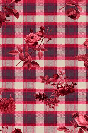 复古印花华亿平台图片