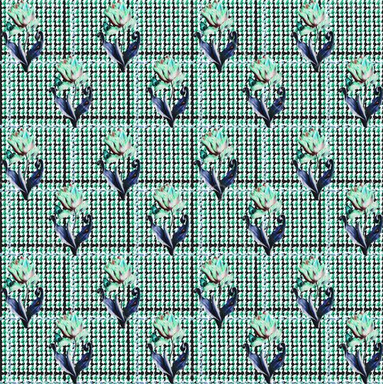 几何印花华亿平台图片