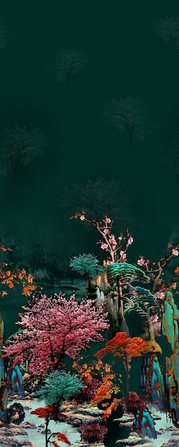 女装定位花印花华亿平台图片