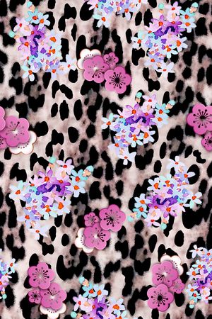 复古印花华亿平台图片