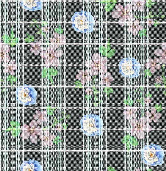 复古印花华亿平台图片