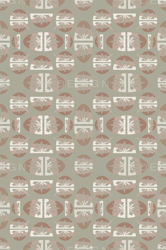 圆圈与波点印花华亿平台图片