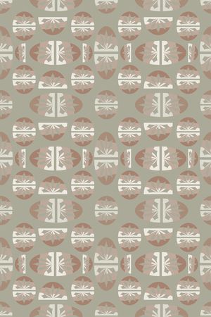 圆圈与波点印花华亿平台图片