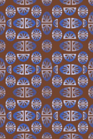 圆圈与波点印花华亿平台图片