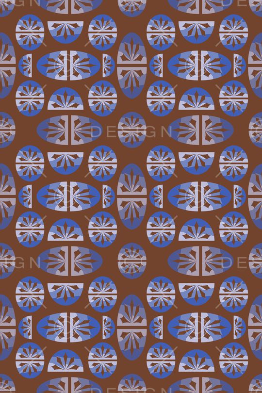 圆圈与波点印花华亿平台图片