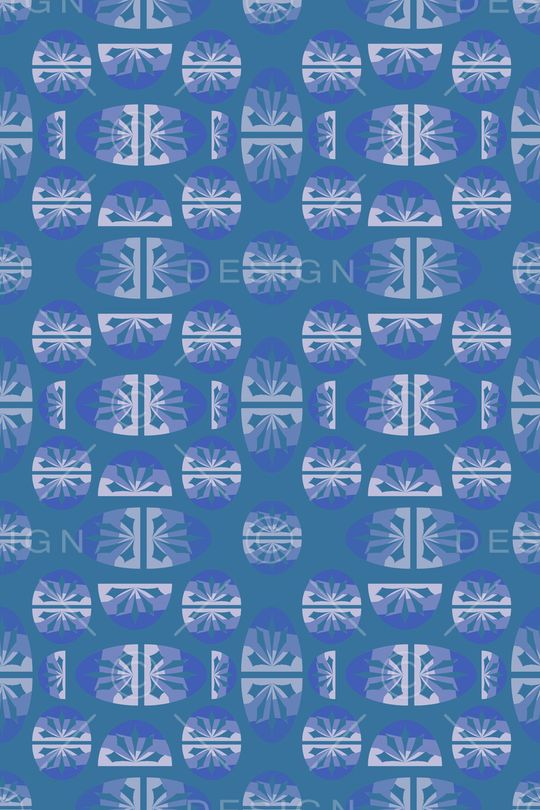 圆圈与波点印花华亿平台图片