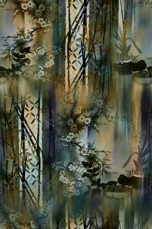 香云纱印花华亿平台图片