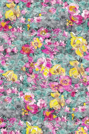 水彩印花华亿平台图片