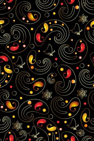 佩斯利印花华亿平台图片