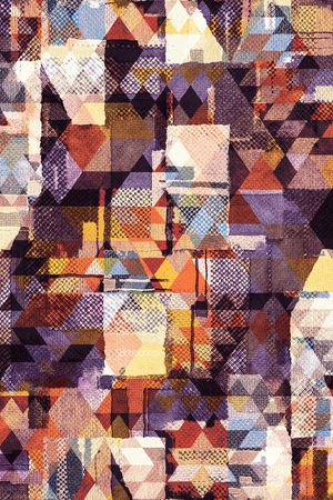 几何印花华亿平台图片