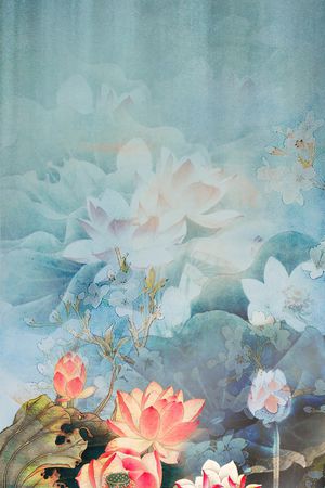 复古印花华亿平台图片