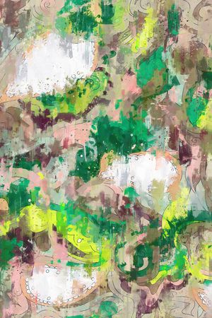 抽象印花华亿平台图片