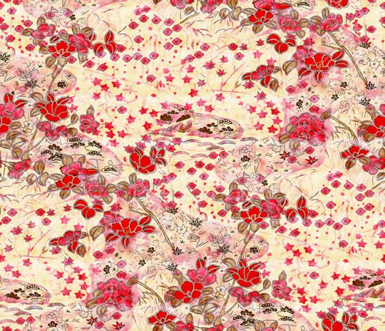 水彩印花华亿平台图片