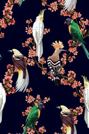 花鸟印花华亿平台图片