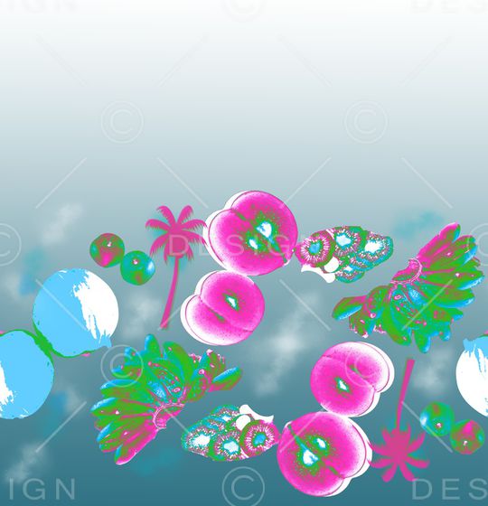 水果印花华亿平台图片