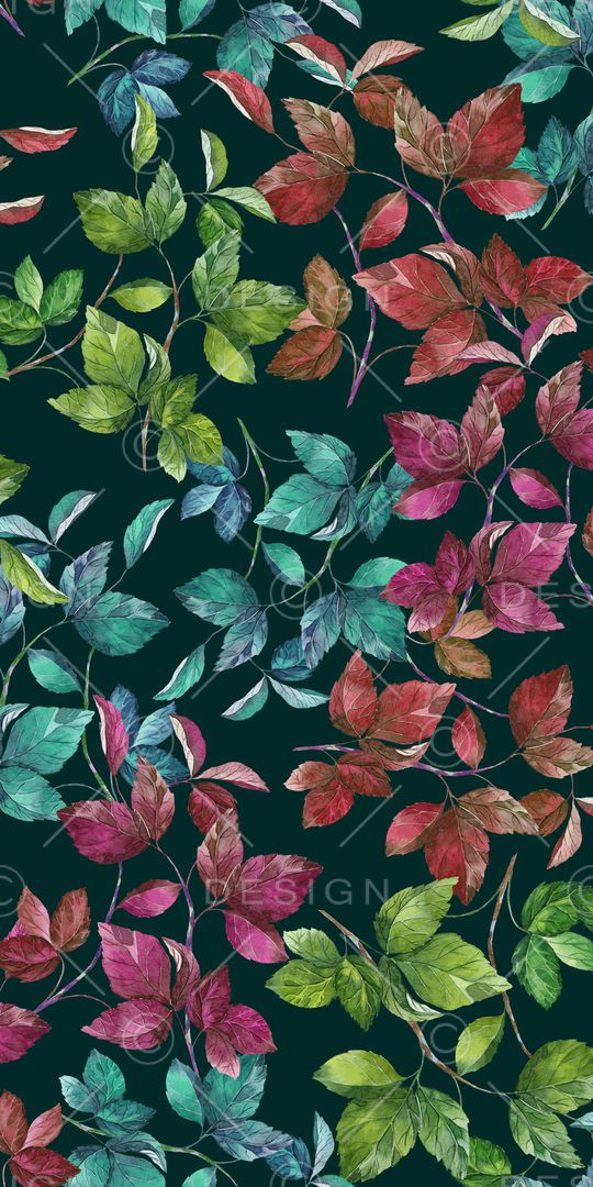 树枝印花华亿平台图片