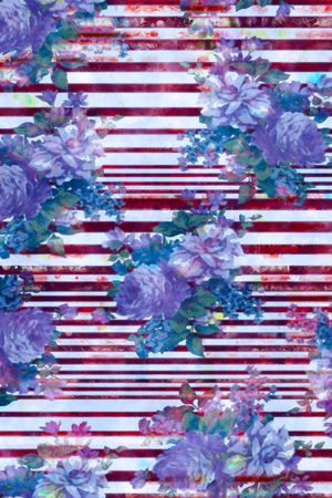 水彩印花华亿平台图片