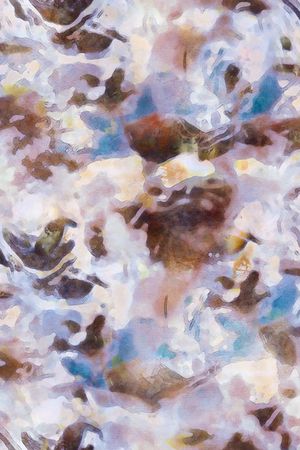 水彩印花华亿平台图片