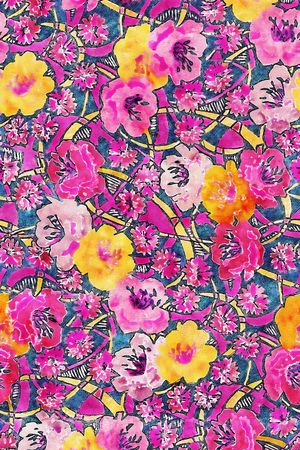 水彩印花华亿平台图片