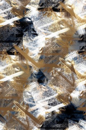 笔触印花华亿平台图片