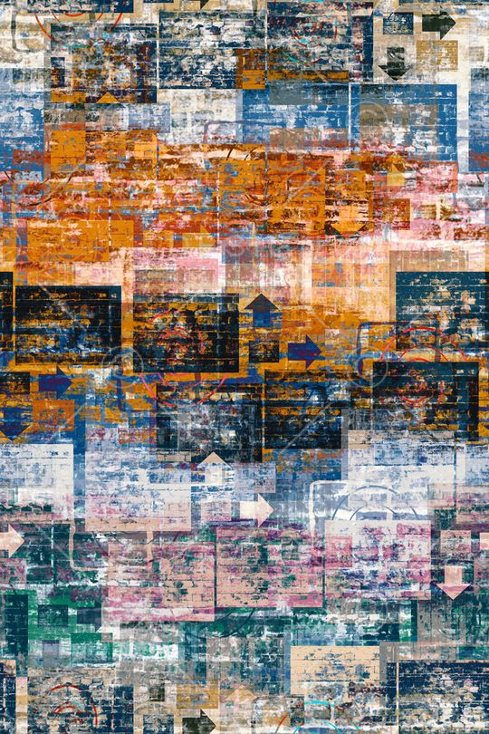 笔触印花华亿平台图片