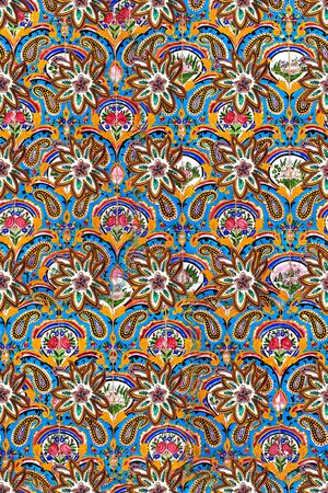 抽象花卉印花华亿平台图片