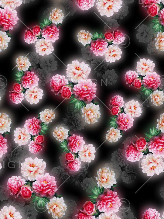 旗袍印花华亿平台图片