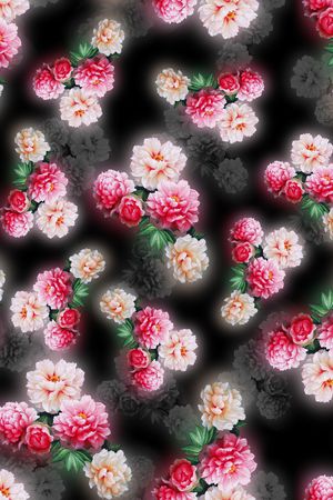 旗袍印花华亿平台图片