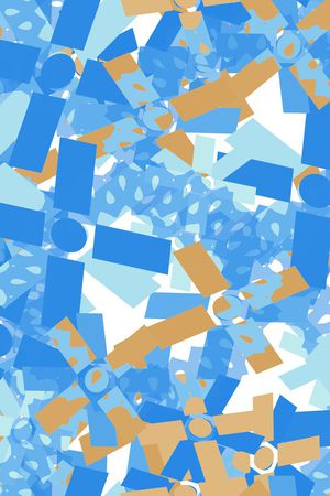 几何印花华亿平台图片