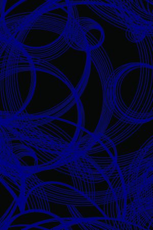 线条画印花华亿平台图片