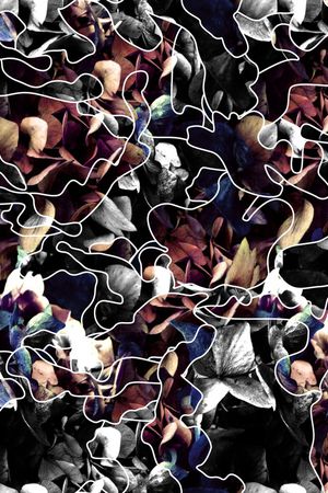 艺术效果印花华亿平台图片