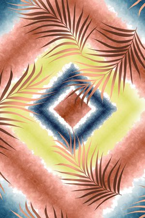 扎染华亿平台印花华亿平台图片