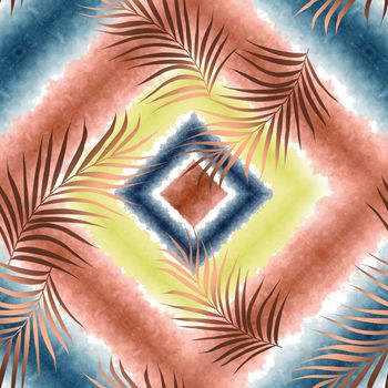 扎染华亿平台印花华亿平台图片