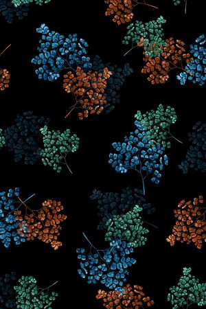 绿植树叶印花华亿平台图片