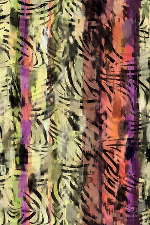 抽象印花华亿平台图片