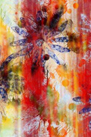 水彩印花华亿平台图片