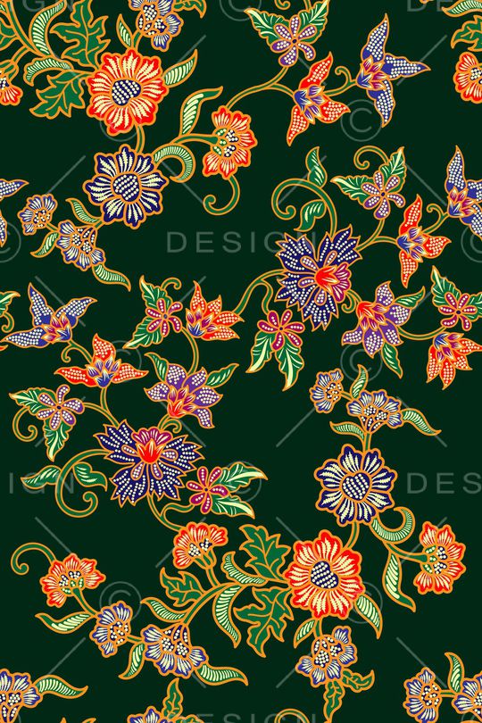 复古印花华亿平台图片