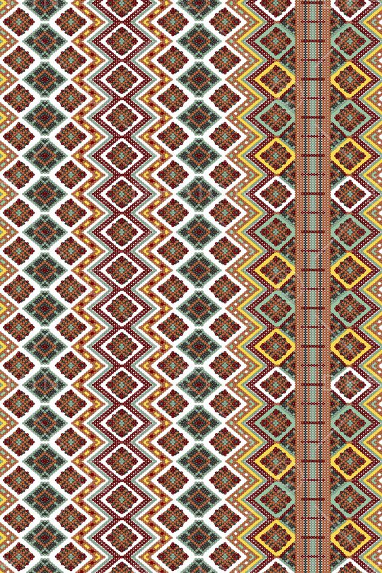 几何印花华亿平台图片