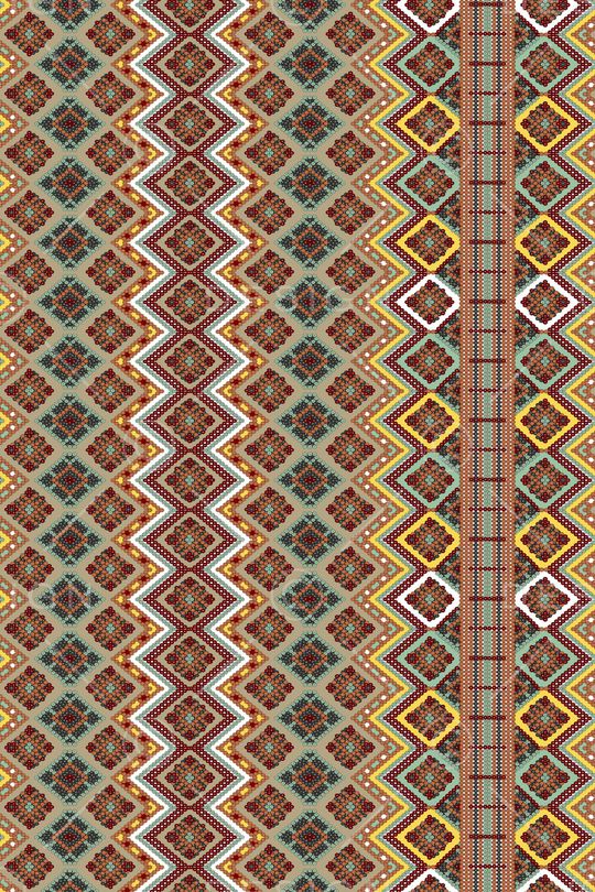 几何印花华亿平台图片