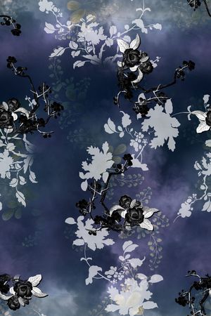 复古印花华亿平台图片