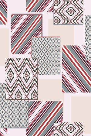 几何印花华亿平台图片