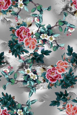 数码华亿平台印花华亿平台图片