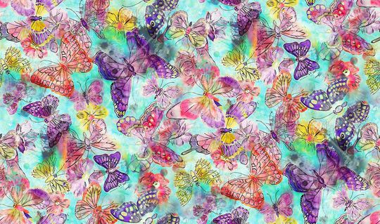 水彩印花华亿平台图片