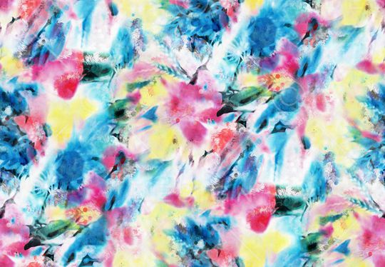 水彩印花华亿平台图片