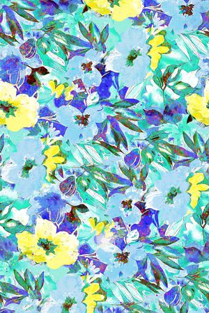 水彩印花华亿平台图片