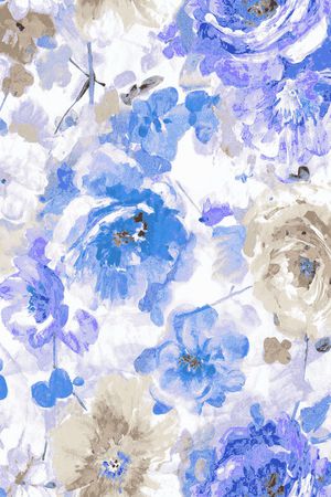 水彩印花华亿平台图片