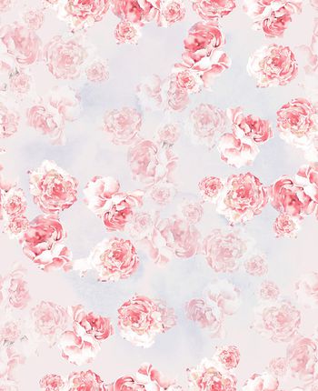 玫瑰花印花华亿平台图片