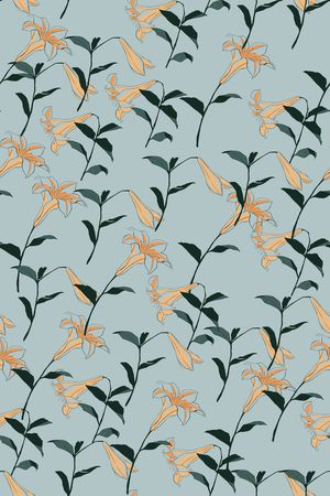 蓝色印花华亿平台图片